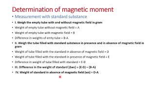 Determination of magnetic susceptibility by Gouys method [upl. by Dugaid983]