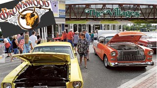 Brownwood car show in The Villages Florida [upl. by Riki53]