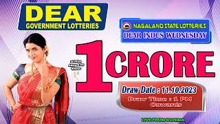 LOTTERY SAMBAD DEAR 1 PM 11102023 NAGALAND LOTTERY LIVE DEAR LOTTERY LIVE LOTTERY SAMBAD [upl. by Haelahk]