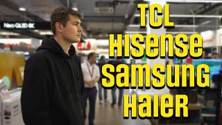 КАКОЙ БРЕНД ТЕЛЕВИЗОРА ВЫБРАТЬ 2023 Плюсы и минусы TCL SAMSUNG Haier SONY Hisense [upl. by Takakura]