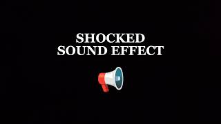 Shocked Sound Effect  Free Download  No Copyright [upl. by Yeslah]