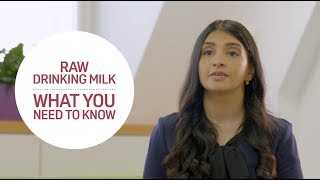 FSA Explains Raw drinking milk [upl. by Infield]