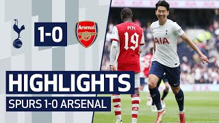 Heungmin Son scores the winner against Arsenal HIGHLIGHTS  SPURS 10 ARSENAL [upl. by Margarida]