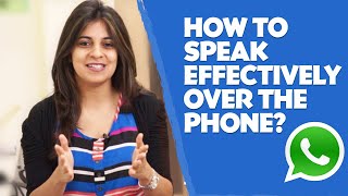 How to speak effectively over the phone  English lesson  Telephone skills [upl. by Deloris]