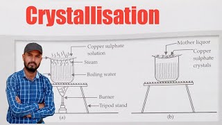 CRYSTALLIZATION class 9।। chemistry।। [upl. by Reivax]