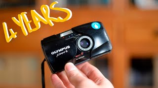 Olympus Mju ii 4 Year Review  Before You Buy [upl. by Fitzsimmons40]