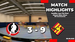 Unihockey Mittelland vs HC Rychenberg Winterthur Highlights [upl. by Hsepid343]