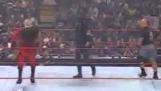 Undertaker vs Kane WWF Championship Match Stone Cold Guest Referee [upl. by Mireille]