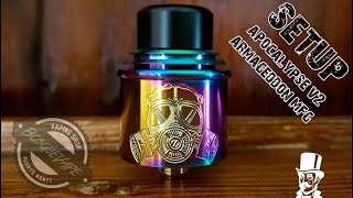 Setup Armageddon MFG Apocalypse V2 RDA [upl. by Sivrat]