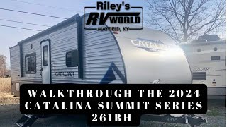 Walkthrough the 2023 Coachmen Catalina Summit Series 8 261BH [upl. by Grimona]