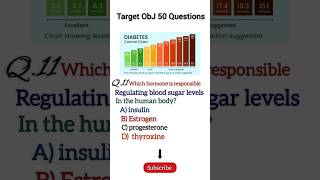 MCQ 11which hormone is responsible regulating blood sugar levels in the short mcq11 anatomy [upl. by Chappelka398]