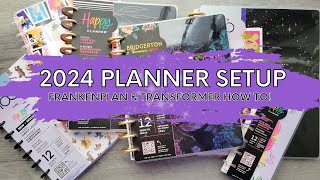 2024 Planner Setup  How ToTransformer amp Frankenplan [upl. by Ahcila]