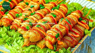 Craving Chicken Iftar Recipes Make These Delicious Chicken Sticks by SooperChef [upl. by Ellenwad409]