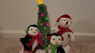 Snowman and penguins singing and dancing for christmas [upl. by Ramsay]