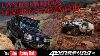 2 Landcruisers Offroad Mountain [upl. by Fita]