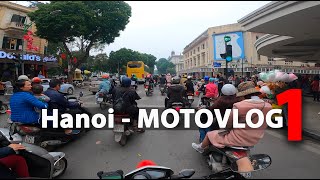 Sám na motorce ve VIETNAMU 1  Hanoi [upl. by Nerad14]