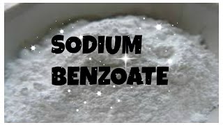 Sodium Benzoate  Chemistry Project [upl. by Quitt]