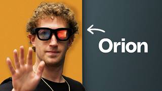 Exclusive We tried Metas AR glasses with Mark Zuckerberg [upl. by Enriqueta]