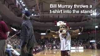 Bill Murray shows up at College of Charleston Basketball Game  CofC Basketball [upl. by Karney]