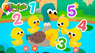 Five Little Ducks  Kids Song  Childrens Music  Five little ducks Nursery Rhyme Counting Song [upl. by Etat994]