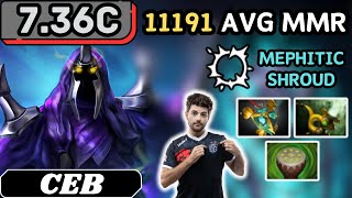 736c  Ceb ABADDON Hard Support Gameplay 20 ASSISTS  Dota 2 Full Match Gameplay [upl. by Dorrie]