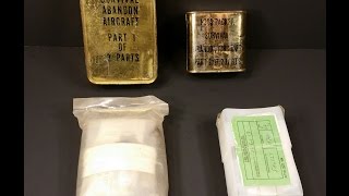 Vietnam Airforce Survival Rations amp Pilots Kit MRE Review US 1969 Abandon Aircraft Food Packet [upl. by Bartel]