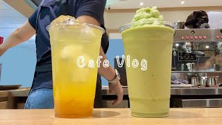 Cafe vlog  🌪️🍋어쩌면 나보다 바쁜건 블렌더일지도…🍃🌪️ [upl. by Sadira]