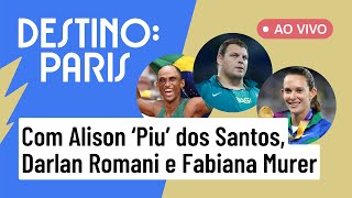 DESTINO PARIS ALISSON PIU DOS SANTOS DARLAN ROMANI E FABIANA MURER FALAM AO VIVO [upl. by Riay]