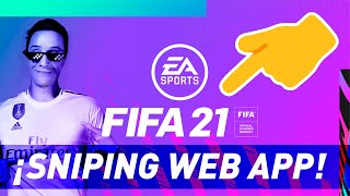 MILLONARIO HACIENDO SNIPING EN LA WEB APP  FIFA 21  MÉTODO BOLT0K  LEER DESCRIPCIÓN [upl. by Haleak]