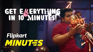 Flipkart Minutes Party Essentials Delivered in Just 10 Minutes 🎉🚀 [upl. by Marcel]