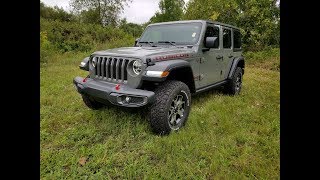 Review 2018 Jeep Wrangler Unlimited Rubicon JL [upl. by Nosiddam339]