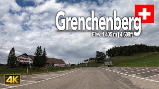 Grenchenberg Switzerland 🇨🇭 Driving from Grenchen to Moutier [upl. by Zetana418]