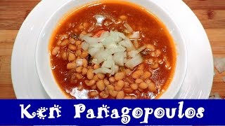 Greek Bean Soup  Easy Greek Fasolada Recipe [upl. by Neirad]