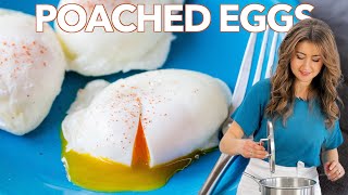 How to Make Perfect POACHED EGGS  Cooking Basics [upl. by Adham316]