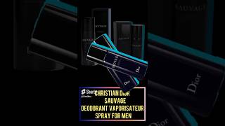 ලක්ෂරි ඩියෝ  Sauvage Deodoran Vaporisateur Spray  For Men Short 🧡 [upl. by Lusa981]