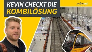 Karlsruher Kombilösung – Kevin checkt den Stadtbahntunnel [upl. by Raf]