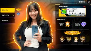 Ajjubhai Face Reveal Reaction amp Free Fire LIVE Rank Push To GrandMaster 😍 Sooneeta is LIVE FF LIVE [upl. by Winifield]