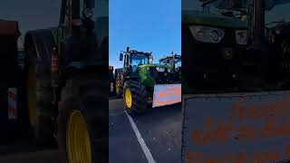 Bauernproteste heute Brandenburger Tor einmal durchgegangen [upl. by Maurizio]