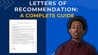 How to write a Recommendation Letter Reference Letter [upl. by Moreno619]