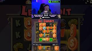 INSANE RAINBOW SPIN ON LE BANDIT shorts slots gambling [upl. by Berga]