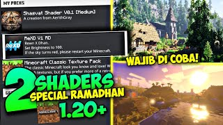 Special Shaders😱 2 Shader MCPE 12051 Realistic  Shader for mcpe 120  mcpe shader 120 [upl. by Cirala]