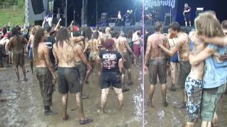 SKÁLMÖLD  Metaldays 2016 Mud fun 23 [upl. by Suoilenroc]