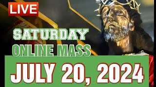 QUIAPO CHURCH LIVE MASS TODAY JULY 202024 [upl. by Sherman268]