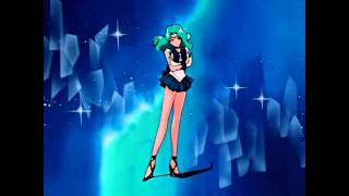 Sailor Moon  Neptune  All Attacks and Transformation [upl. by Berlin181]