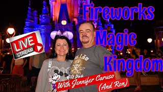 🔴 LIVE Magic Kingdom Fireworks Happily Ever After Walt Disney World [upl. by Ennairej773]