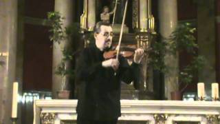 JS Bach  Corrente from Violin Partita Nr1 [upl. by Heddie]