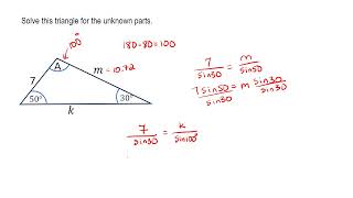 Cramers Rule Law of Sines regular polygons [upl. by Joette]