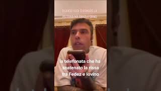 FEDEZ chiama una PIZZERIA MA SBAGLIA forno [upl. by Oleg]