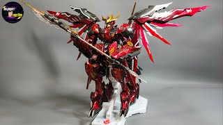 Gundam Mg Barbatos Centaurus Repaint Custom  Barbataurus Red Devil [upl. by Robenia]