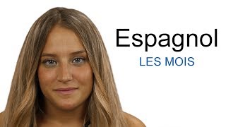 Apprendre lespagnol  Les mois [upl. by Eillam]